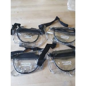 1 Ariana Grande clear fanny packs